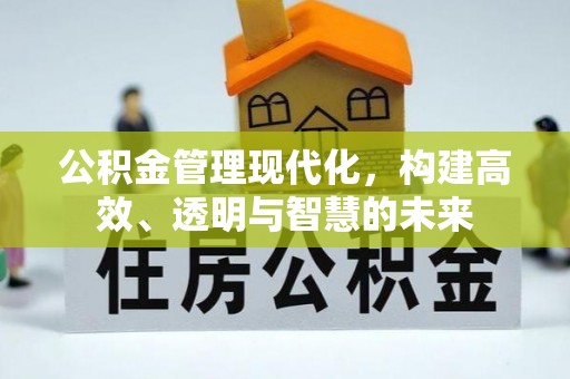 珲春公积金管理现代化，构建高效、透明与智慧的未来