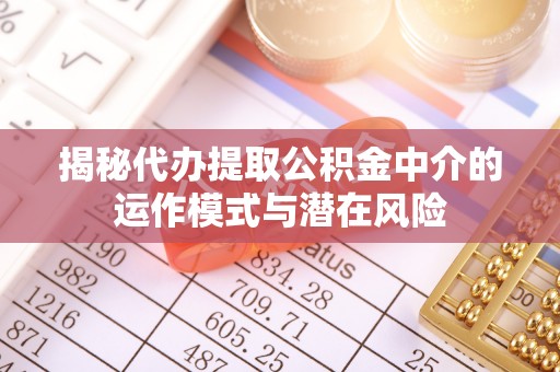珲春揭秘代办提取公积金中介的运作模式与潜在风险