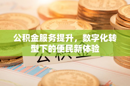 珲春公积金服务提升，数字化转型下的便民新体验