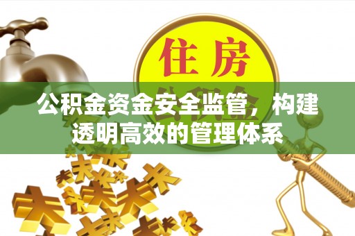 珲春公积金资金安全监管，构建透明高效的管理体系