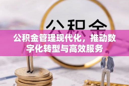 珲春公积金管理现代化，推动数字化转型与高效服务