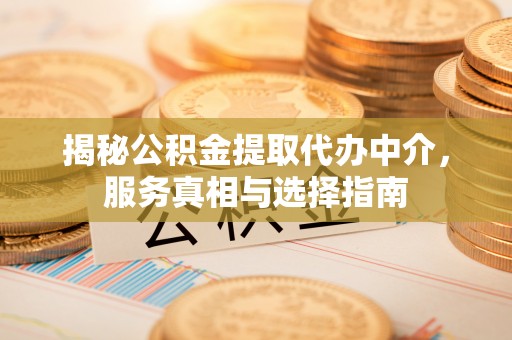 珲春揭秘公积金提取代办中介，服务真相与选择指南